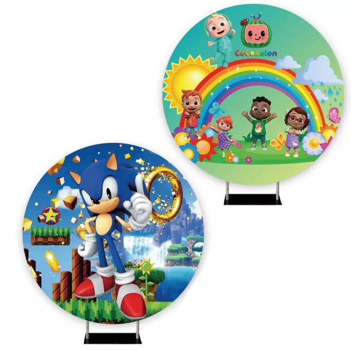 Fotosienelė, dvipusė, SONIC + COCOMELON