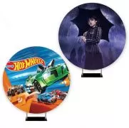 Fotosienelė, dvipusė, HOT WHEELS + WEDNESDAY