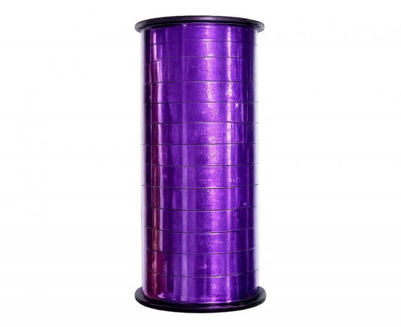 Balionų juostelė, 92 m, violetinė blizgi, 1 vnt.