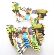 Gimtadienio kaukės, MINECRAFT, 10 vnt.