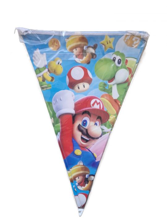 Vėliavėlių girlianda, SUPER MARIO 2, 1 vnt.