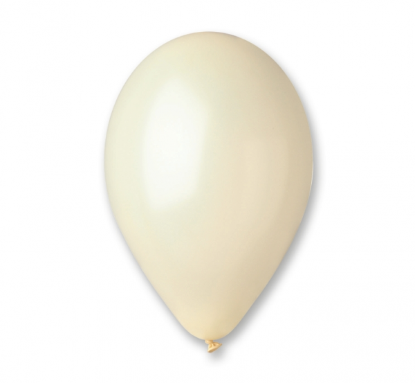 Perlamutrinis balionas, 30 cm, dramblio kaulo
