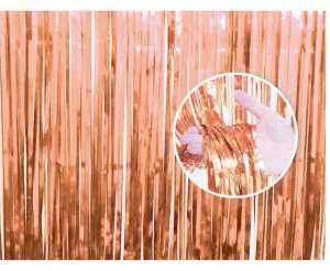 Dekoracija, LIETUTIS, ROSE GOLD, 90x240 cm, 1 vnt.