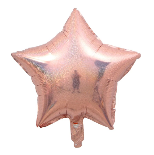 Balionas folinis, ŽVAIGŽDUTĖ, holografinis, 45 cm, 1 vnt.