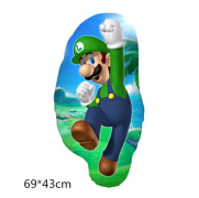 Balionas folinis, SUPER MARIO, 43x69 cm, 1 vnt.