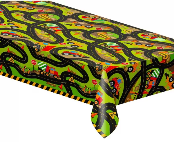 Vienkartinė staltiesė, MAŠINOS, 137x213 cm, 1 vnt.