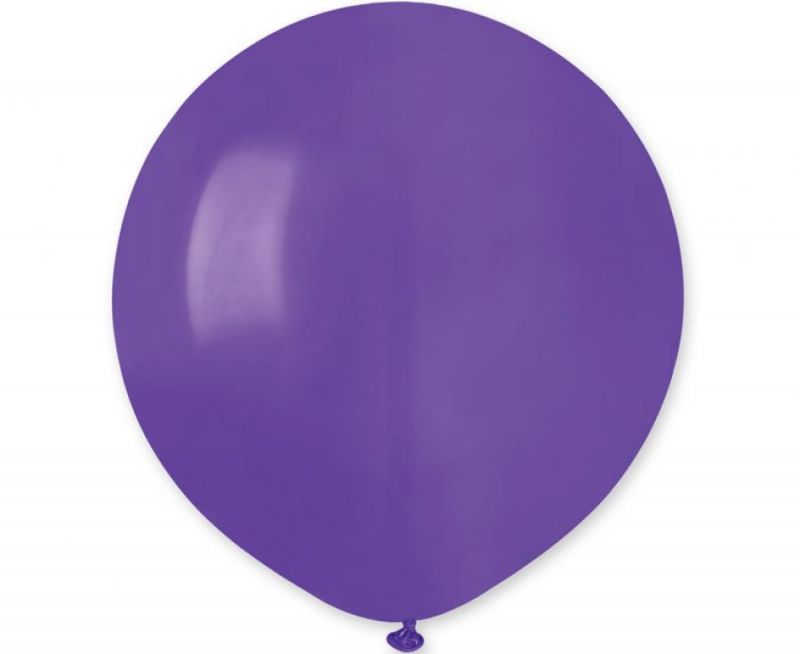 Balionas lateksinis, DIDELIS, 48 cm, violetinis, 1 vnt.