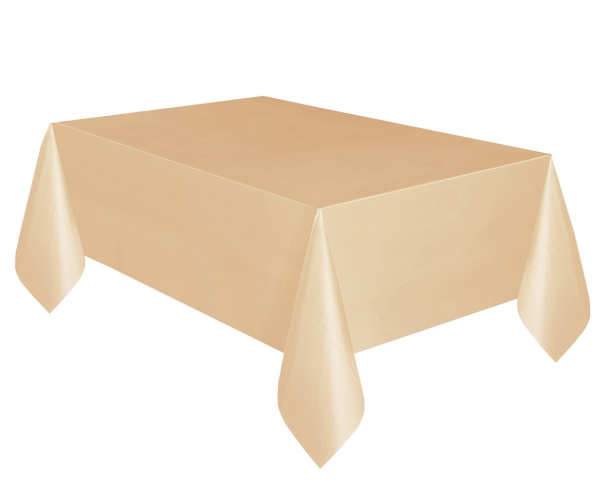 Vienkartinė staltiesė, ROSE GOLD, blizgi, 137x274 cm, 1 vnt.