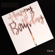 Torto dekoracija, HAPPY BIRTHDAY, 1 vnt.