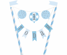 Torto dekoracija, 1 TODAY, 20 cm, 1 vnt.