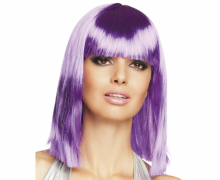 Perukas, VIOLETINIS, 1 vnt.