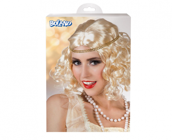 Perukas, RETRO BLOND, 1 vnt.