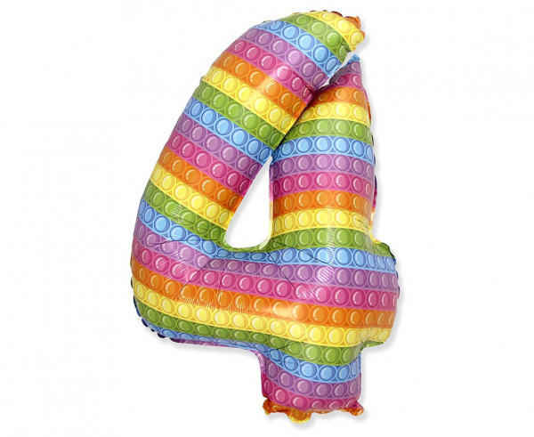 Balionas folinis, SKAIČIUS 4, 70 cm, Popit, 1 vnt.