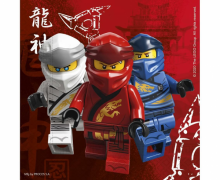 Vienkartinės servetėlės, LEGO NINJAGO, 33x33 cm, 20 vnt.