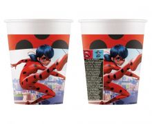 Vienkartiniai puodeliai, LADYBUG, 8 vnt.