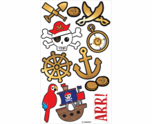 Laikinos tatuiruotės, PIRATAS, 1 vnt.
