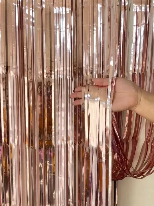 Dekoracija, LIETUTIS, ROSE GOLD, 100x200 cm, 1 vnt.