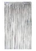 Dekoracija, LIETUTIS, SIDABRINIS, holografinis, 100x200 cm, 1 vnt.