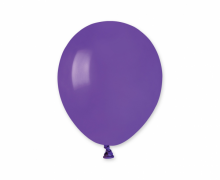 Balionai lateksiniai, MINI, 13 cm, violetiniai, 100 vnt.