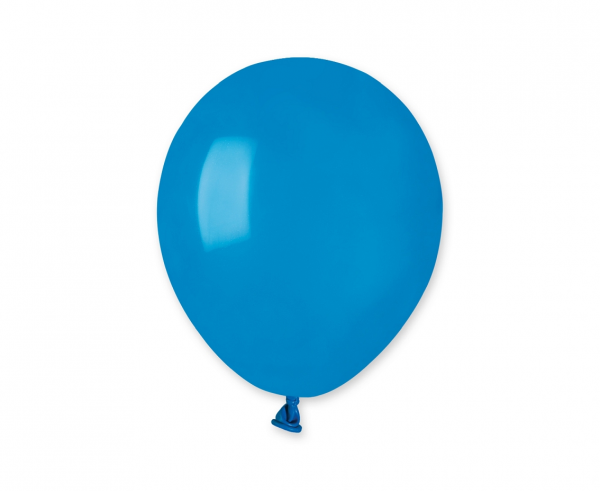Balionai lateksiniai, MINI, 13 cm, mėlyni, 100 vnt.