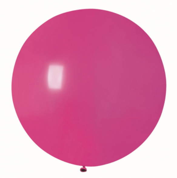 Didelis BUBBLE balionas, 75 cm, rožinis