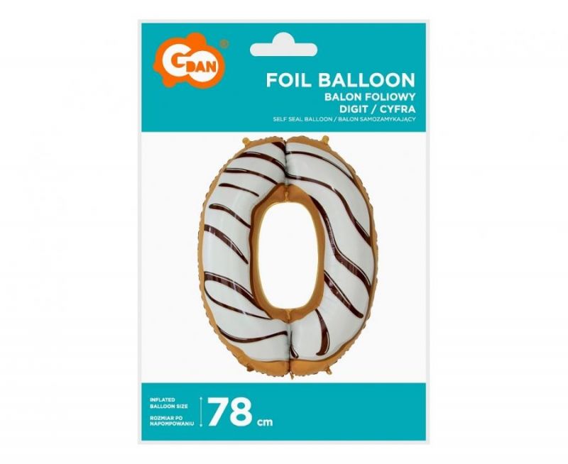 Balionas folinis, SKAIČIUS 0, 78 cm, 1 vnt.