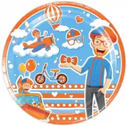 Vienkartinės lėkštutės, BLIPPI, 23 cm, 10 vnt.