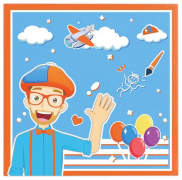 Vienkartinės servetėlės, BLIPPI, 33x33 cm, 20 vnt.