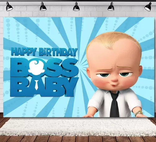 Fotosienelė, BOSS BABY, 120 cm x 150 cm, 1 vnt.