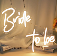 LED UŽRAŠAS, BRIDE TO BE