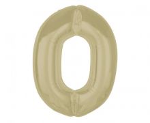 Balionas folinis, SKAIČIUS 0, 92 cm, matinė latte sp., 1 vnt.