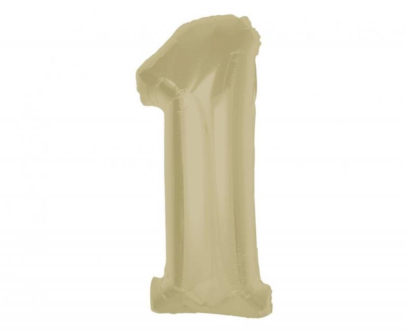 Balionas folinis, SKAIČIUS 1, 92 cm, matinė latte sp., 1 vnt.