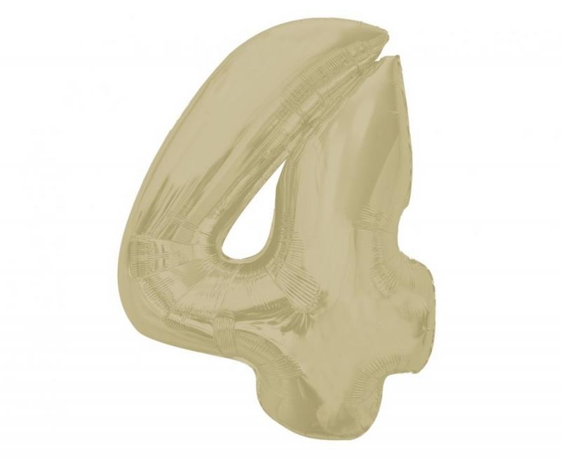 Balionas folinis, SKAIČIUS 4, 92 cm, matinė latte sp., 1 vnt.