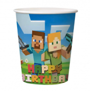 Vienkartiniai puodeliai, MINECRAFT 2, 10 vnt.