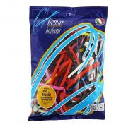 Modeliavimo balionai, SPALVOTI, D4, TWISTER MIX, 100 vnt.