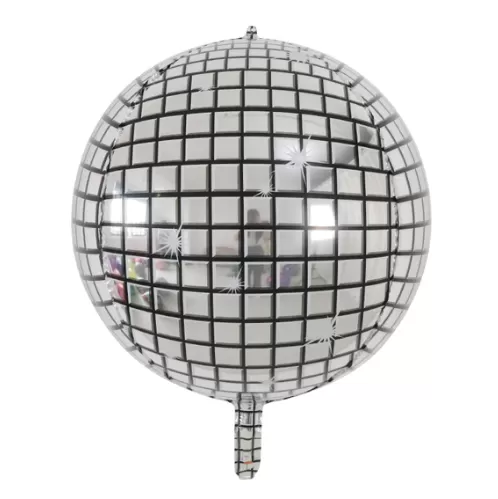 Balionas folinis, 4D, APVALUS, DISKO, 50 cm, 1 vnt.