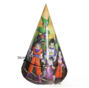 Gimtadienio kepurėlės, DRAGON BALL Z, 6 vnt.