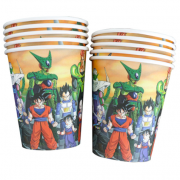 Vienkartiniai puodeliai, DRAGON BALL Z, 10 vnt.