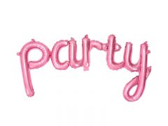 Balionai foliniai, užrašas PARTY, 1 vnt.