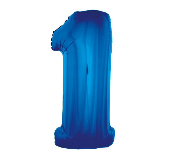 Balionas folinis, SKAIČIUS 1, 85 cm, mėlynas, 1 vnt.