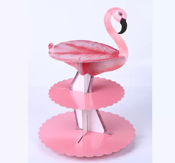 Vienkartinis keksiukų stovelis, FLAMINGAS, 1 vnt.