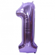 Balionas folinis, SKAIČIUS 1, 85 cm, violetinis, 1 vnt.