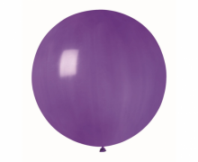 Didelis BUBBLE balionas, 85 cm, violetinis