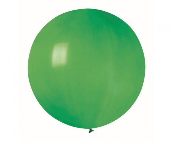 Didelis BUBBLE balionas, 85 cm, žalias