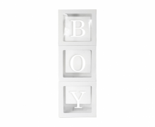 Balionų dėžutės, BOY, 30 cm, 3 vnt.