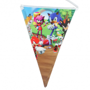 Vėliavėlių girlianda, SONIC, 1 vnt.