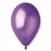 Perlamutrinis balionas, 30 cm, violetinis