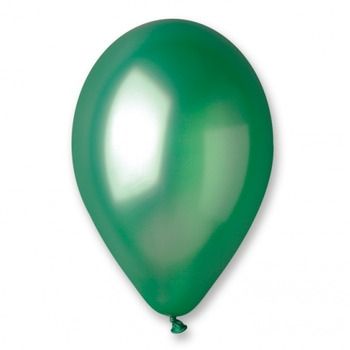 Perlamutrinis balionas, 30 cm, žalias