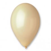 Perlamutrinis balionas, 30 cm, geltonas