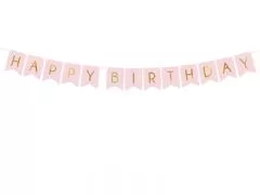 Pakabinamas užrašas, HAPPY BIRTHDAY, 1 vnt.